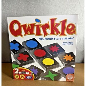 Qwirkle Family Board Game | Brand New Factory Sealed | Award-Winning Strategy